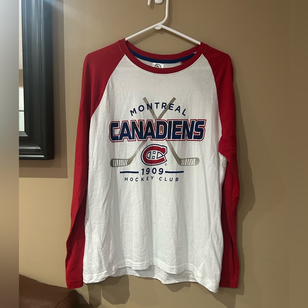 NHL Montreal Canadian shirt size Medium